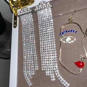 Kendra Scott Silver Olympia Earrings